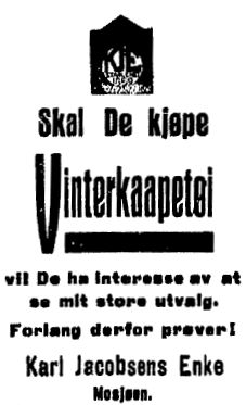 Fil:Karl Jacobsens Enke annonse Nordlands Avis.png