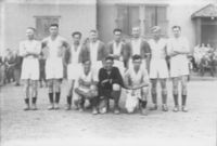 Fotballag på 1930-tallet.
