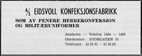 78. Annonse fra AS Eidsvoll Konfeksjonsfabrikk i Norsk Militært Tidsskrift nr. 11 1960.jpg