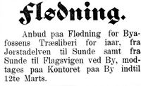 66. Annonse fra Byafossen tresliperi i Stenkjær Avis 15.2. 1899.jpg