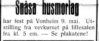 60. Annonse fra Snåsa Husmorlag i Nord-Trøndelag og Nordenfjeldsk Tidende 1.5.1937.jpg