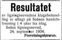 51. Annonse fra Snåsa Ligningsnemnd i Nord-Trøndelag og Nordenfjeldsk Tidende 25. 9. 1934.jpg