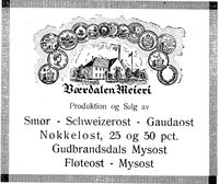 15. Annonse fra Verdal Meieri i Indhereds-Posten 19.10. 1923.jpg