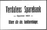 6. Annonse fra Verdal Sparebank i Inhereds-Posten 19.10. 1923.jpg