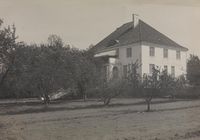 Sam Eydes hjem på Sem hovedgård. Foto: Ukjent, fra Nasjonalbiblioteket