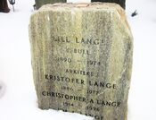 Kristofer Lange er gravlagt på Vestre gravlund i Oslo. Foto: Stig Rune Pedersen