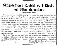 59. Omtale av skogsdrift for Folla i Snåsa og Innherred i Nord-Trøndelag og Nordenfjeldsk Tidende 17.11.1936.jpg