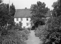 Våningshuset på Søndre Skaugerud. Foto: Sigurd Røisli (1935).